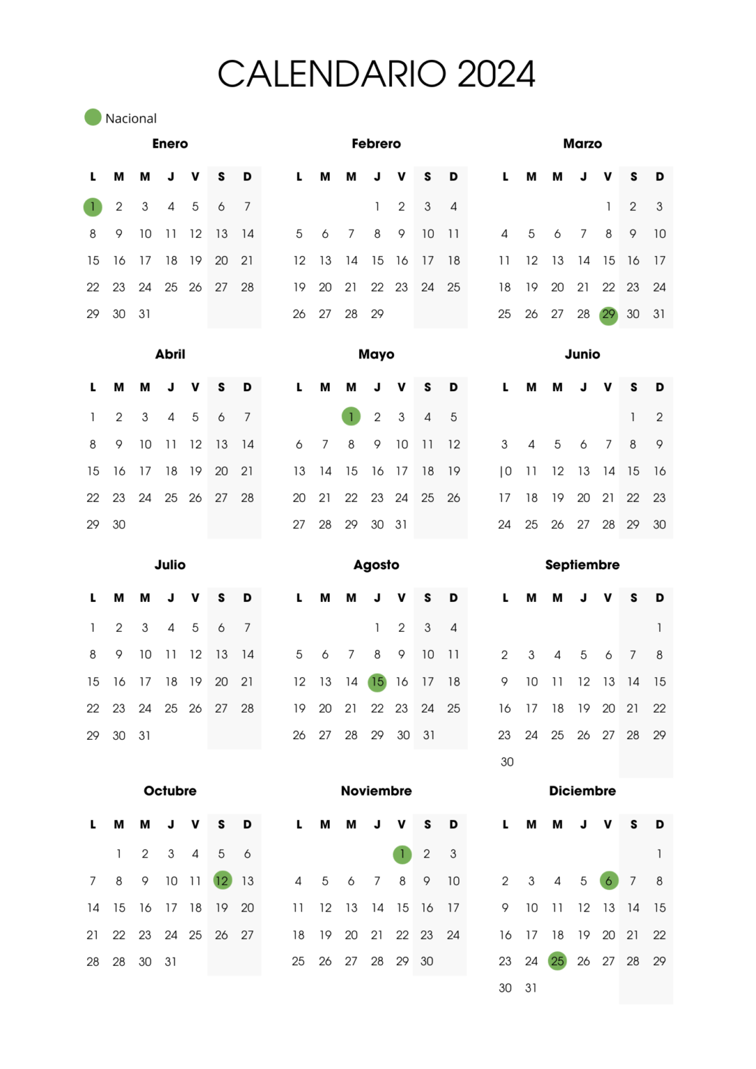 Calendario Laboral 2024 Festivos Y Puentes Cobee 3998