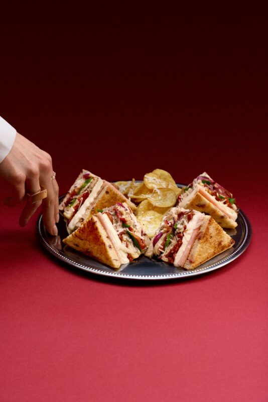 sandwich comprimido